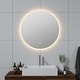 preview thumbnail 3 of 4, Cassiopeia Round Illuminated Vanity Mirror with light
