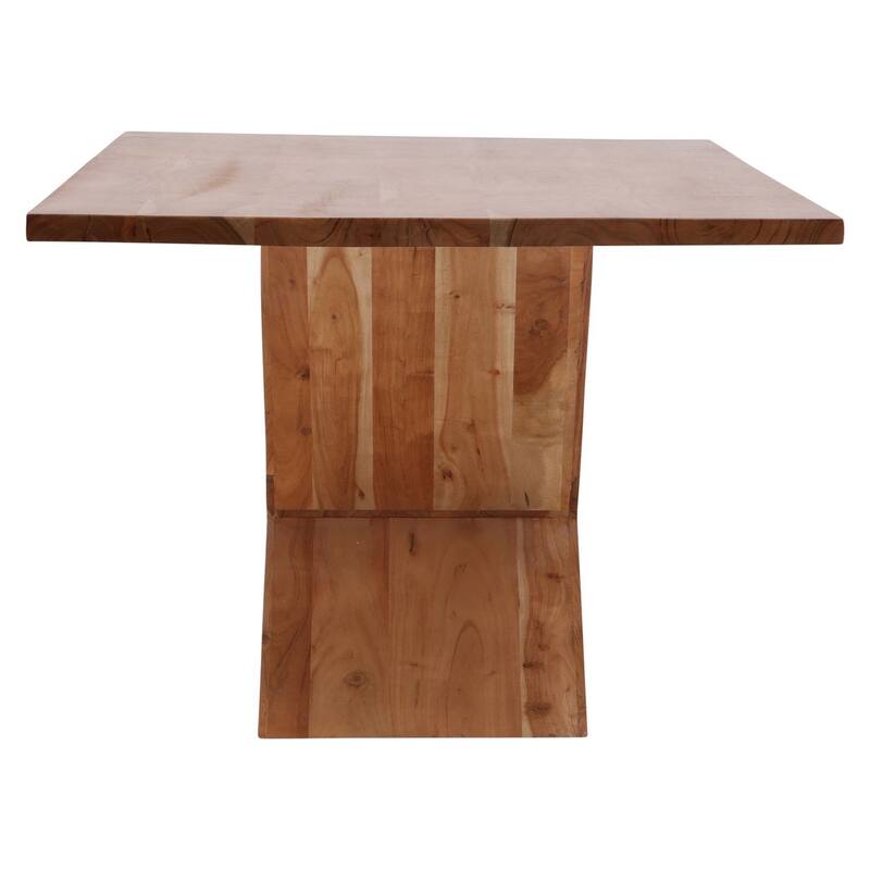 Furniture Classics Sherlock Natural Acacia Wood Modern Rustic Dining Table