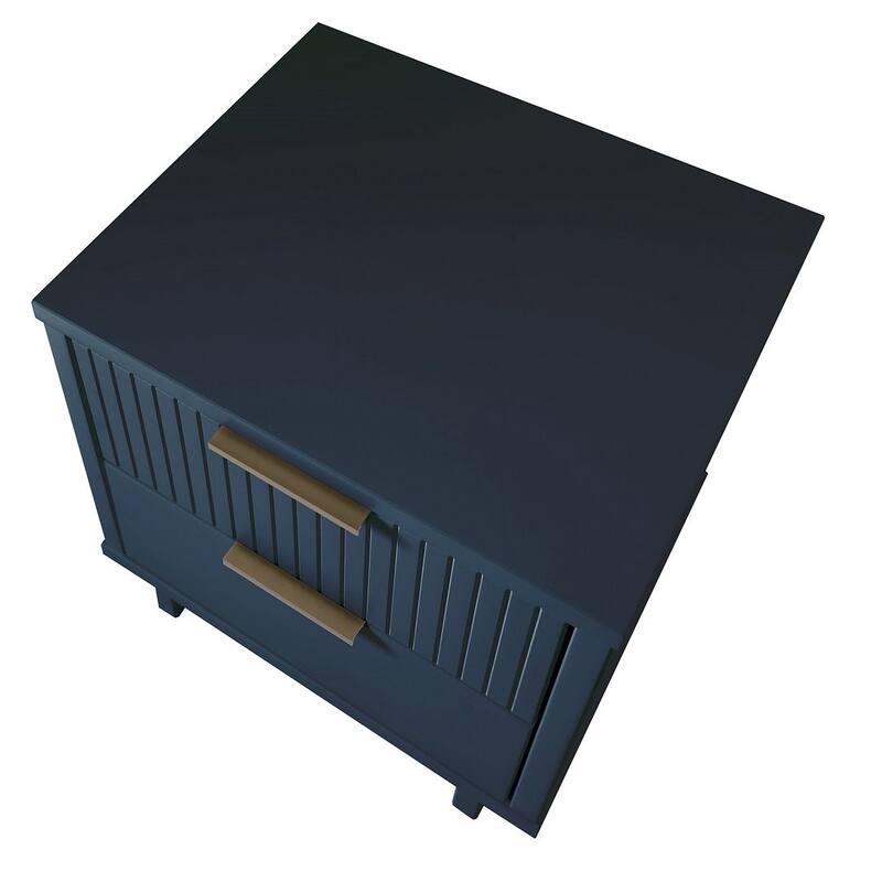 Manhattan Comfort 2.0 Granville Modern 2 Drawer Nightstand