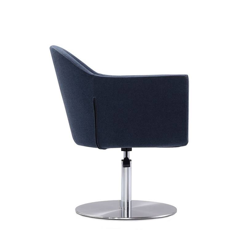 Manhattan Comfort Voyager Metal Woven Swivel Adjustable Accent Chair (Set of 2)