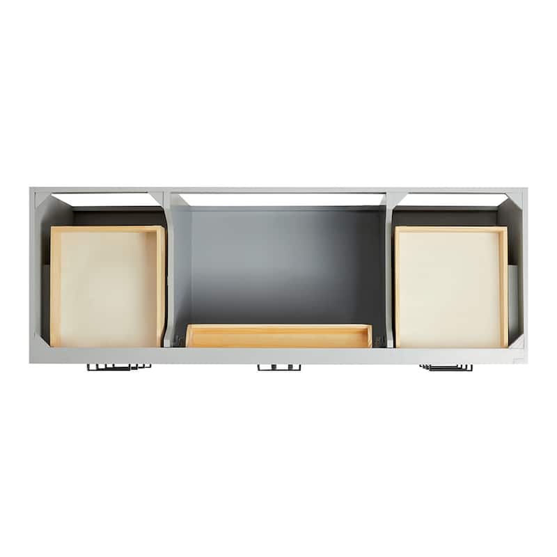 Ariel T061SWQRVO Hepburn 61" Free Standing Single Basin Vanity Set