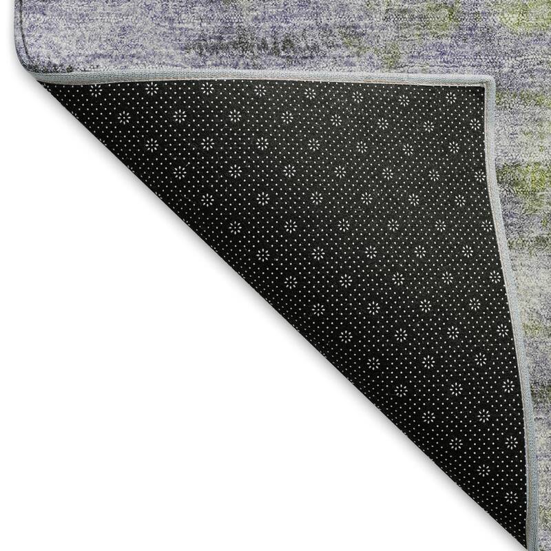 Machine Washable Indoor/ Outdoor Contemporary Ombre Chantille Rug