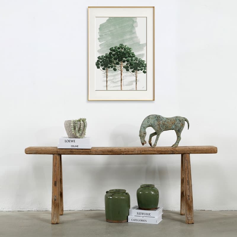 Vintage Noodle Bench Weathered Natural (size and finish vary)