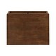 preview thumbnail 8 of 9, Frey 1-Drawer Brown Finish Wood Nightstand by iNSPIRE Q Modern