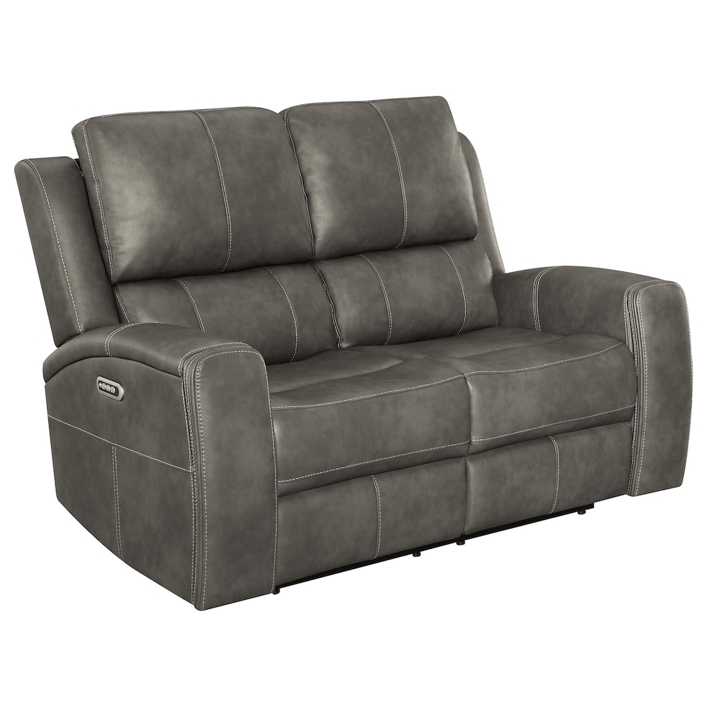 Brickston Triple Power Reclining Loveseat