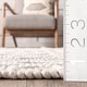 preview thumbnail 5 of 7, Nuloom Lucile Moroccan Diamond Wool Area Rug