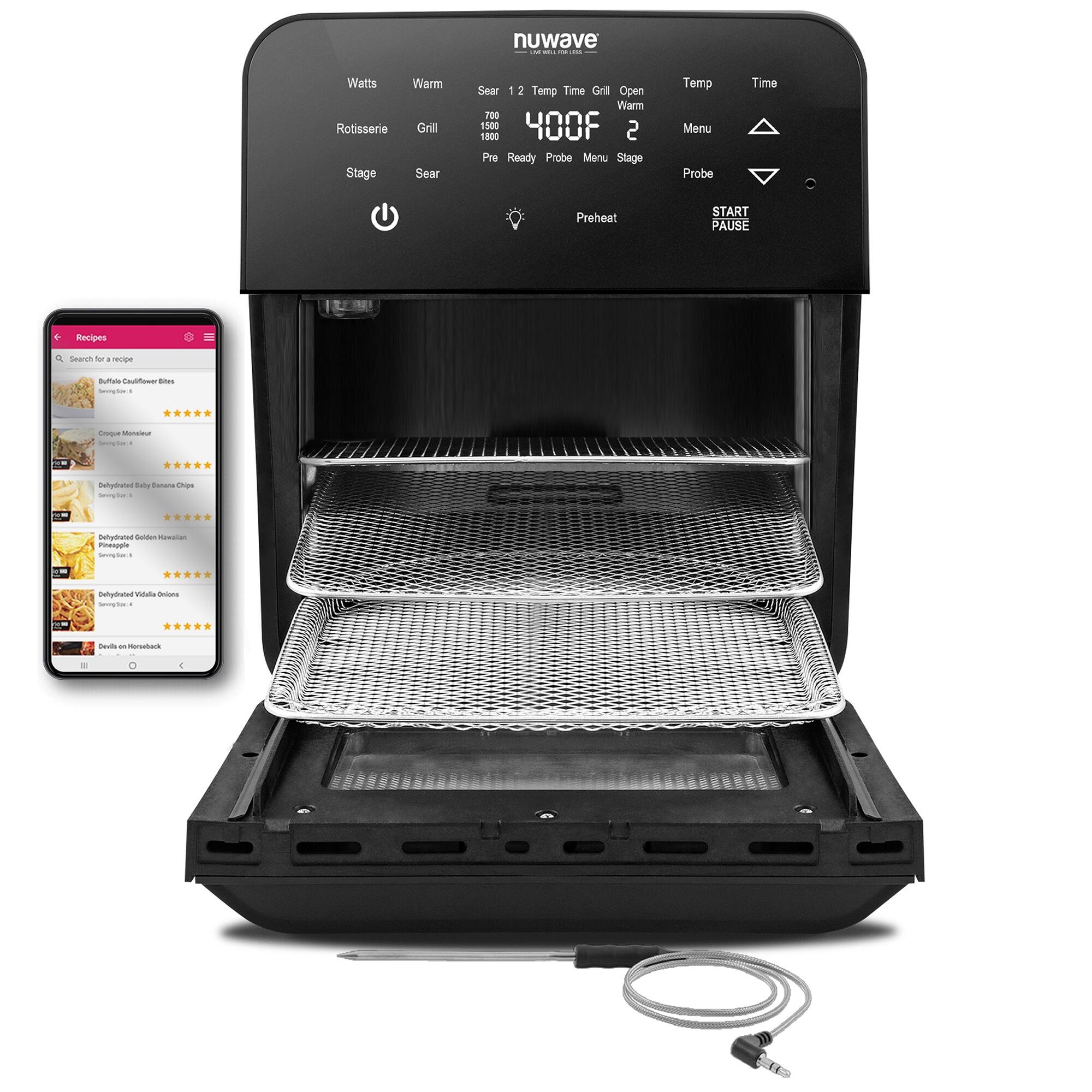 NuWave Brio 15.5 Qt. Digital Oven and Air Fryer Bed Bath & Beyond