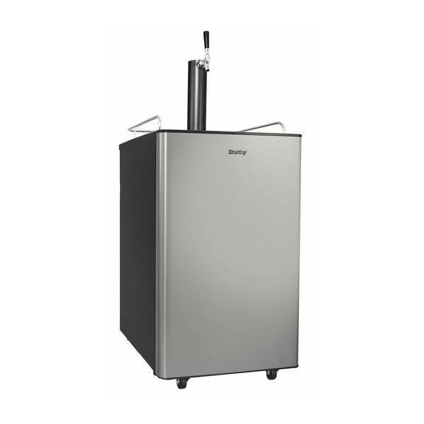 Danby 5.4CU.FT SINGLETAP KEG COOLER IN STAINLESS STEEL MODEL