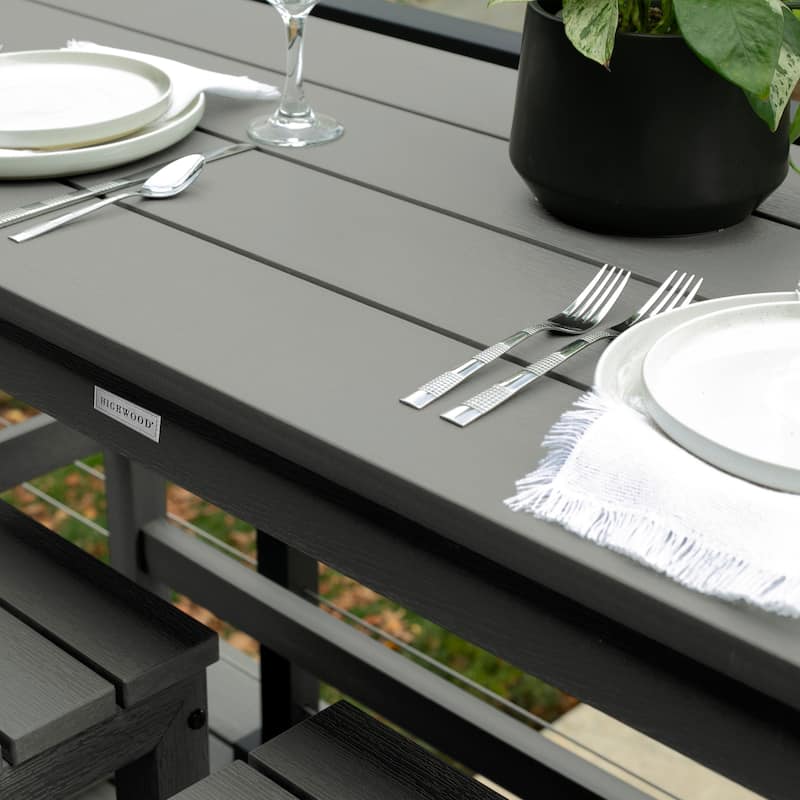 HIGHWOOD Monroe Modern Counter-Height Dining Balcony Set