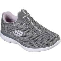 Skechers Women's Summits Striding Sneaker Gray/Lavender