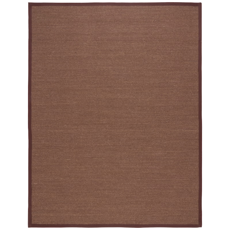 SAFAVIEH Natural Fiber Alleen Casual Border Sisal Rug