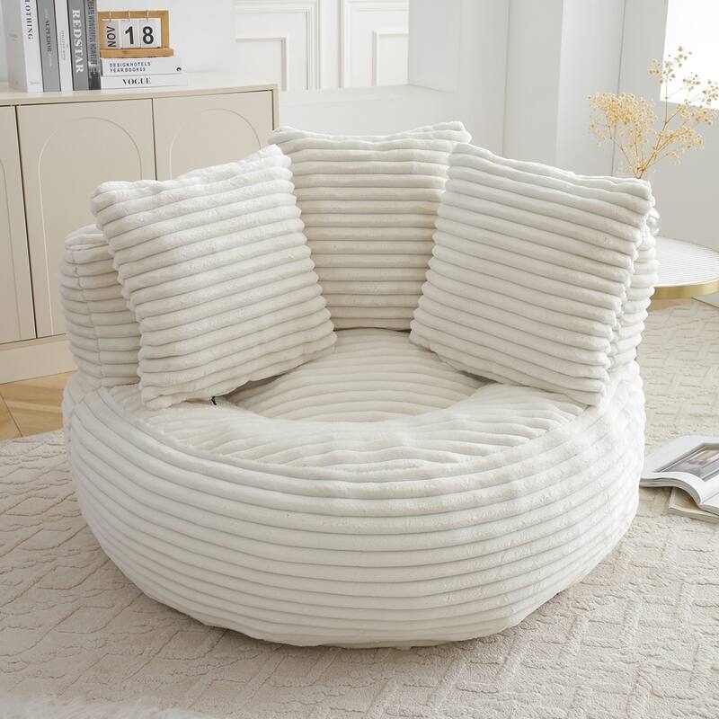 Oversized High Back Bean Bag Couch Chair Living Room Bedroom Office