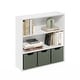 preview thumbnail 10 of 11, Furinno Pasir 3-Tier Open Shelf Bookcase, Bookshelf, 31.5 Inch Wide