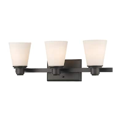 Z-Lite Kayla 3 Light 22" Wide Bathroom Vanity Light
