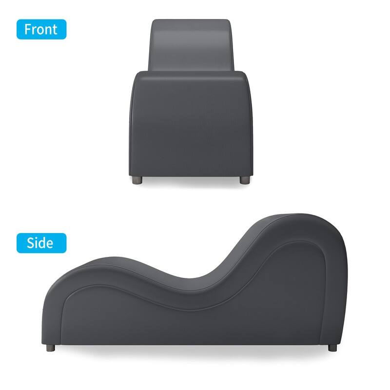 Mixoy Modern PU Leather Yoga Chair Indoor