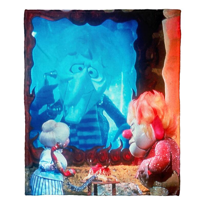 Warner Brothers A Year without a Santa Claus Heated Phone Call Silk Touch Throw Blanket