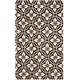 preview thumbnail 34 of 75, SAFAVIEH Handmade Four Seasons Cristine Floral Rug 3'6" x 5'6" - Chocolate/Ivory - Rectangle