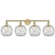 Option Brushed Brass / Clear Glass with White Rope