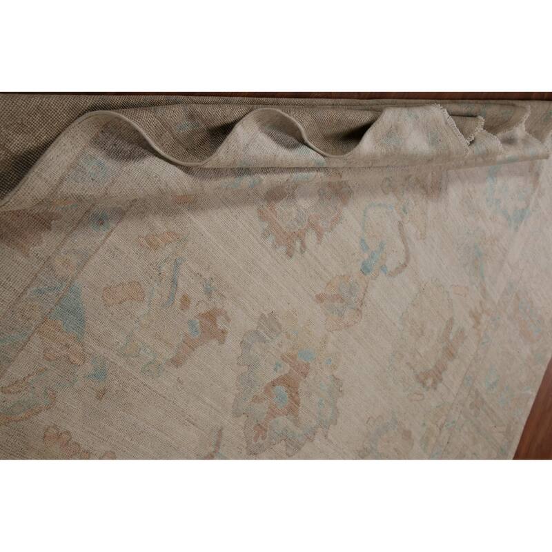Vegetable Dye Oushak Rug Hand-knotted Wool Carpet - 8'3"x 10'0"