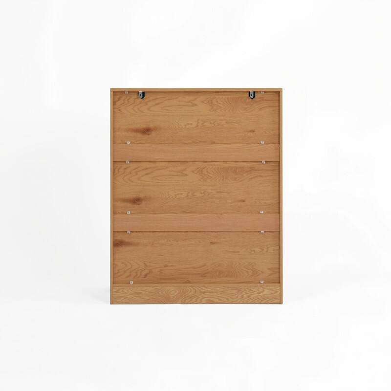 Modern 4-Tier Shoe Cabinet with Drawer & Adjustable Shelves, White Wooden Entryway Storage Organizer