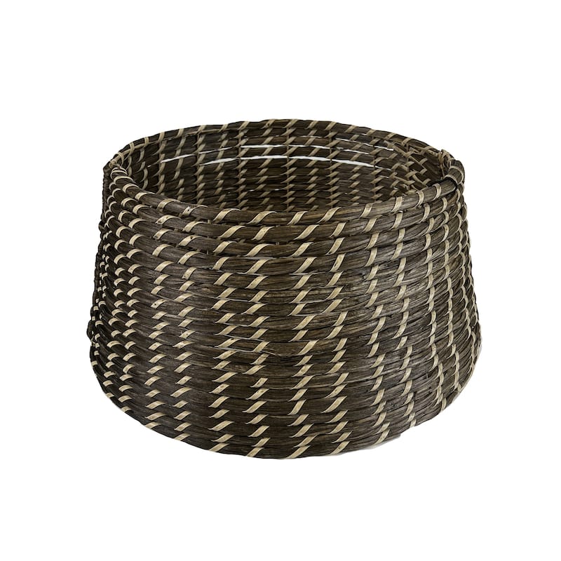 JoJo Fletcher Natural Woven Christmas Tree Collar - 20" x 15" x 10"