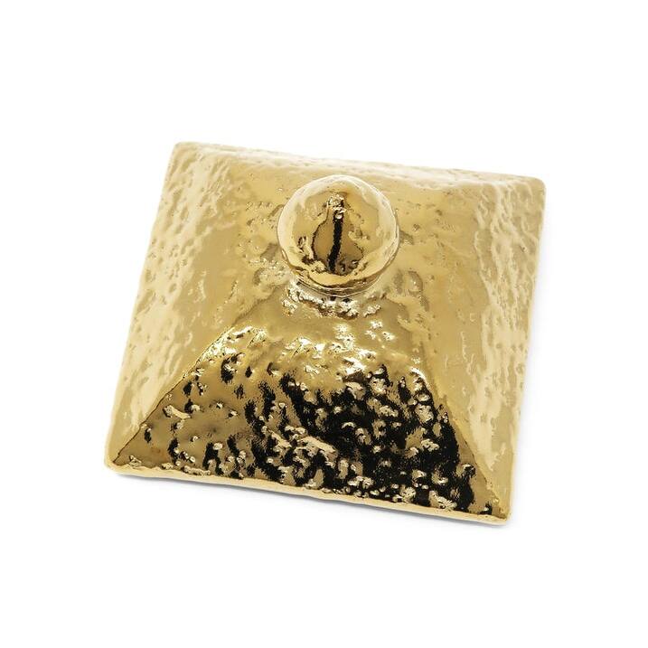 Hammered Gold Ginger Jar
