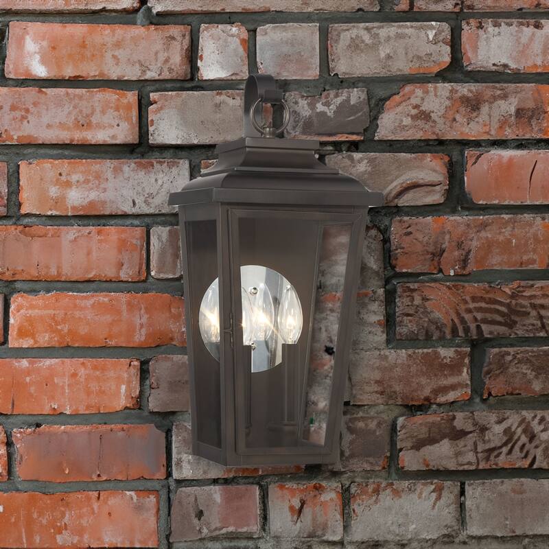 The Great Outdoors 72170-C Irvington Manor 2 Light 19" Tall Outdoor