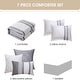 preview thumbnail 11 of 32, Nanshing Krystel 7 Piece Boho Chic Comforter Set