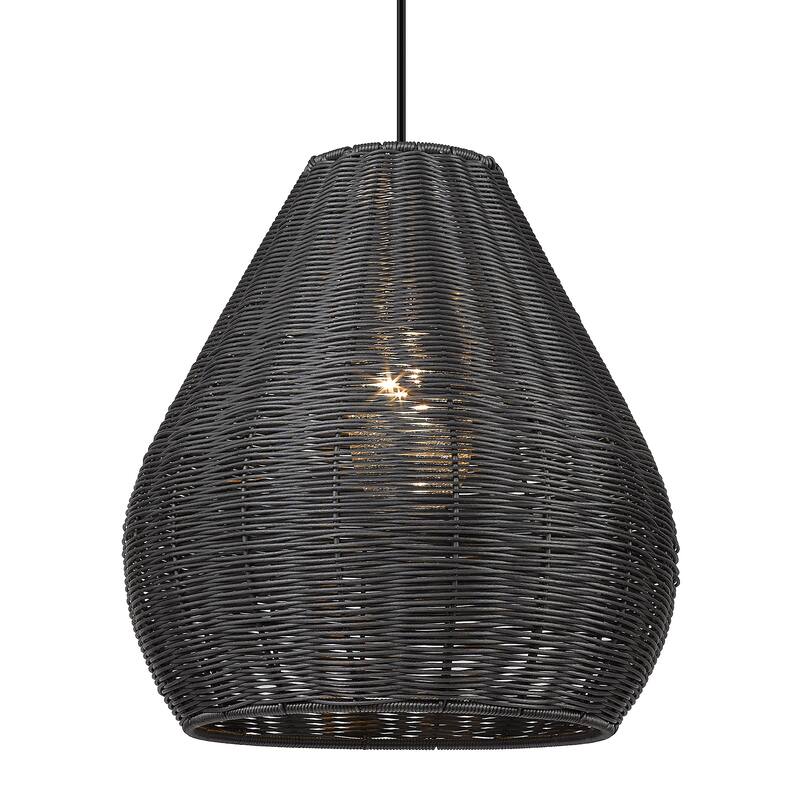 Melany 17.5" Wide 1-Light Outdoor Pendant