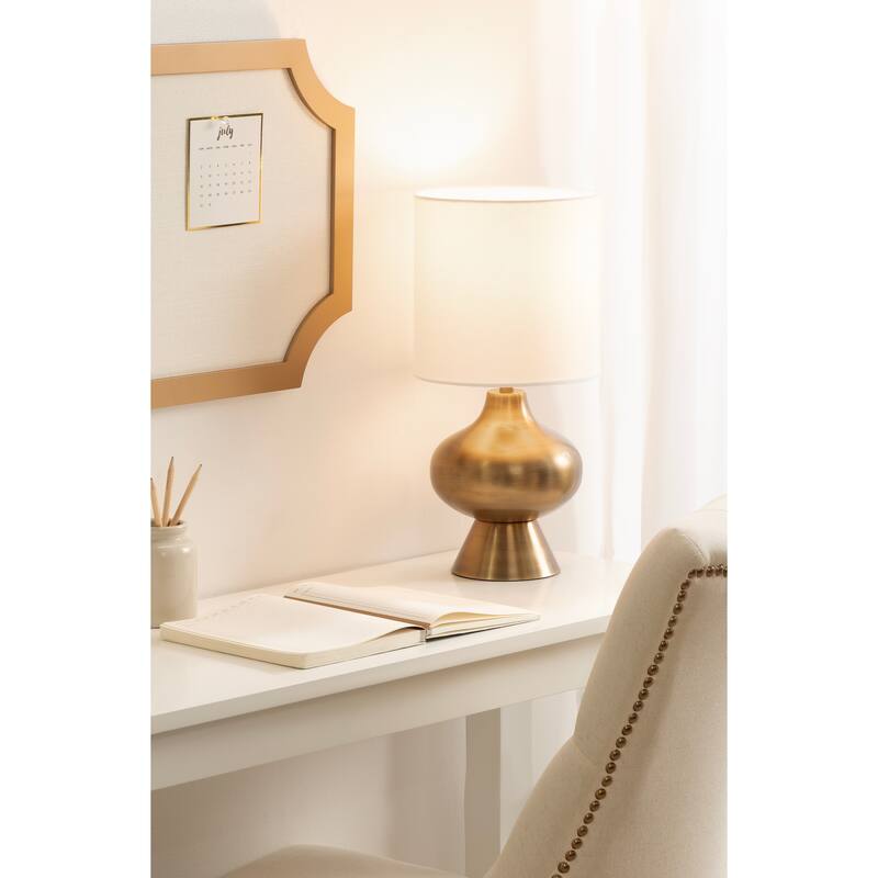 Kate and Laurel Bahira Tabletop Lamp - 8x8x17