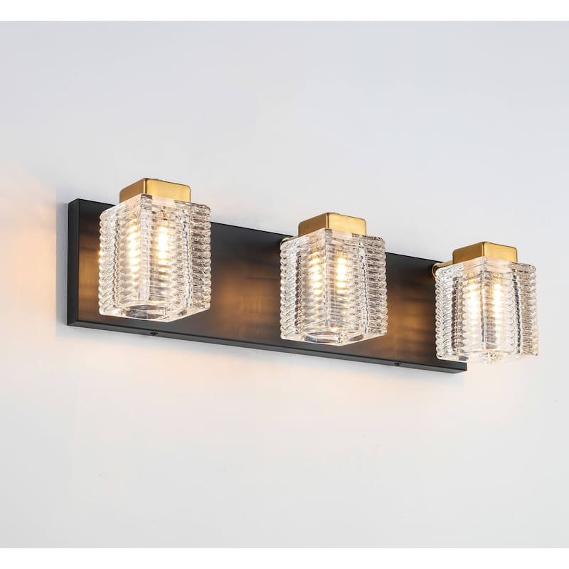 Bathroom Vanity Lighting Black Finished Wall Sconce