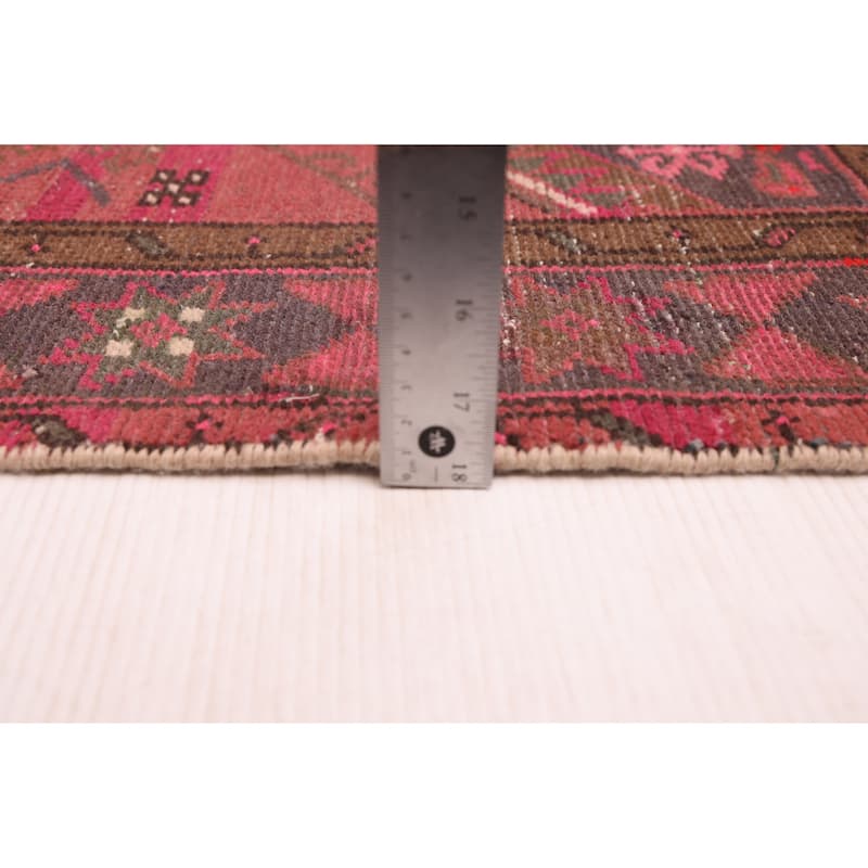 ECARPETGALLERY Hand-knotted Antalya Vintage Pink Wool Rug - 4'1 x 6'3