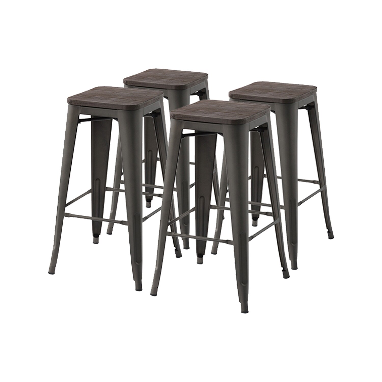 29 inch deals metal bar stools