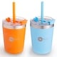 preview thumbnail 1 of 12, PopYum 9oz Insulated Stainless Steel Kids' Cups, 2-Packs