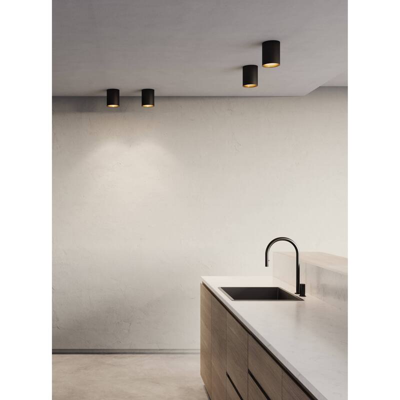 Focus 5 Inch LED Cylinder CCT Flush Mount
