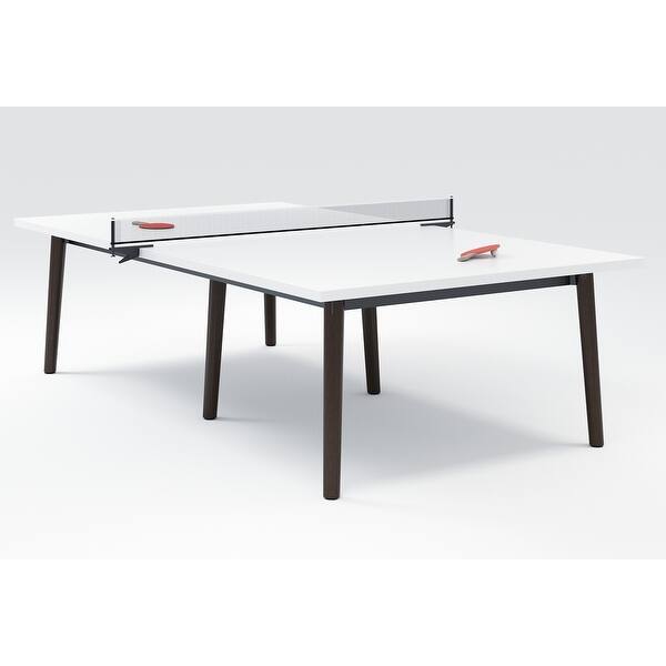 Shop Olio Designs Della Laminate Ping Pong Table 29 H X 60 W X 108 D On Sale Overstock 31267738