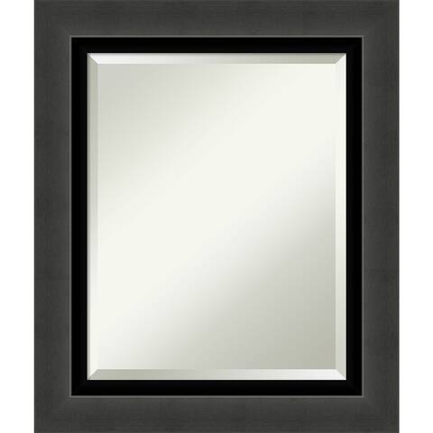 Tuxedo Black Bathroom Vanity Wall Mirror