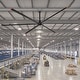 preview thumbnail 32 of 42, 240"/264"/288" HVLS Industrial Ceiling Fan 120V 1-Phase with Aluminum Blades for Warehouse, Factory, Gym, Barn