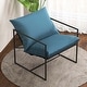 preview thumbnail 5 of 7, Costway 2PCS Sling Accent Chairs Metal Framed Armchairs with Removable - See Details