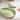 2 Piece Set - Leaf Botanical Soap Dish Holder With Drain - Green - 2 Pieces