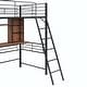 preview thumbnail 41 of 44, Loft Bed with Desk and Shelf