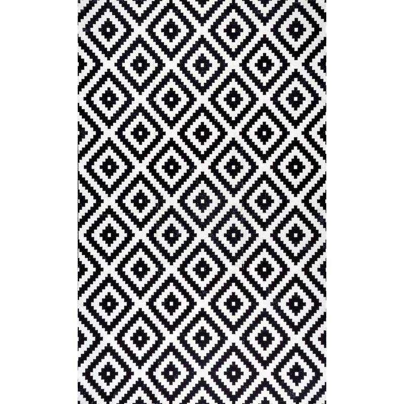 Nuloom Kellee SpinClean Machine Washable Modern Diamonds Area Rug