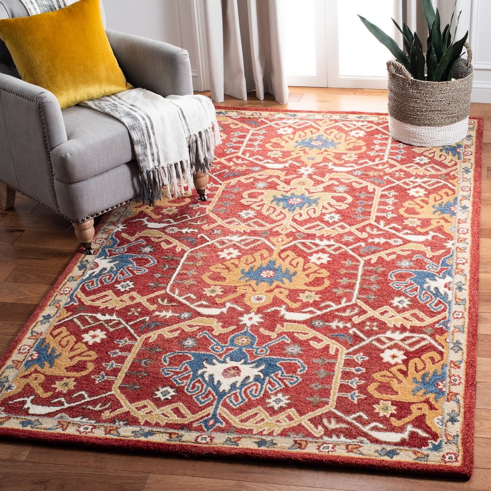 SAFAVIEH Handmade Antiquity Aderita Traditional Wool Rug