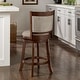 preview thumbnail 6 of 56, Verona Panel Back Swivel Counter Height Stool by iNSPIRE Q Classic