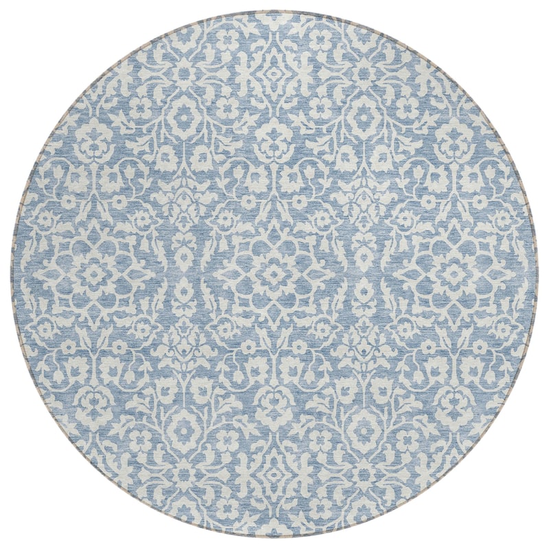 Machine Washable Indoor/ Outdoor Chantille Traditional Farmhouse Rug