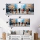 preview thumbnail 11 of 12, Orange African American Harlem City Muscians I - Music Jazz Canvas Wall Art Set - Oversized Traditional Wall Art Decor