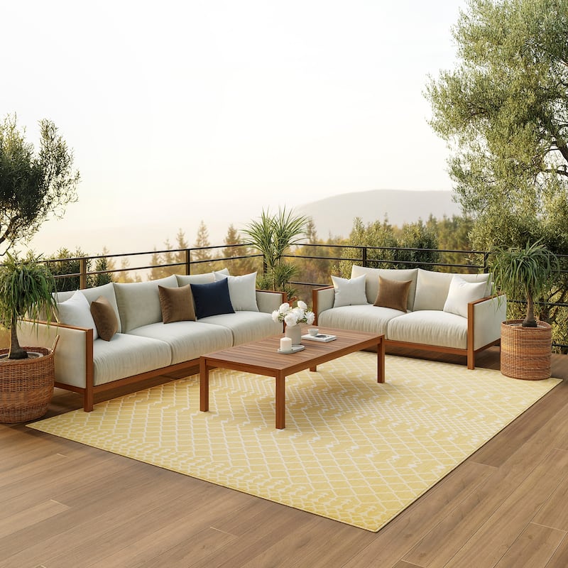 Nourison Positano Indoor/Outdoor Moroccan Area Rug