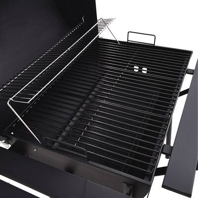 Multi-function Stainless Steel Charcoal 30" Barrel BBQ Grill Barbecue Smoker Barbecue Smokers Tool Kits for Outdoor Picnic
