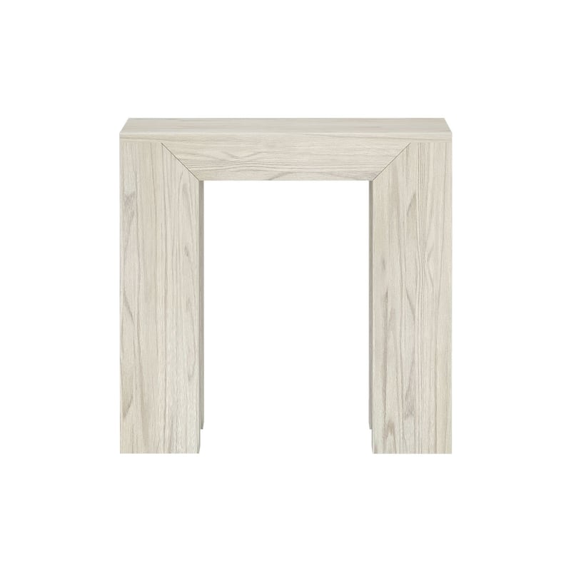 Plank and Beam Modern Rectangular Side Table - 25"
