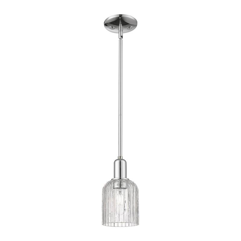 Innovations Lighting Downtown Urban - Bridal Veil - 1 Light 5" Stem Hung Mini Pendant